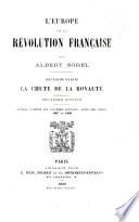 L'Europe et la revolution française ...