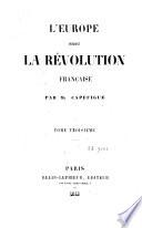 L'Europe pendant la Révolution Française