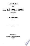 L'Europe pendant la révolution française