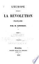 L'Europe pendant la Révolution française