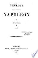 L'Europe pendant le Consulat et l'Empire de Napoléon