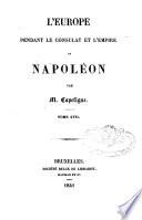 L'Europe pendant le consulat et l'empire de Napoléon
