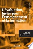 L'évaluation, levier pour l'enseignement et la formation
