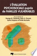 L'évaluation Psychologique Auprès de Familles Vulnérables