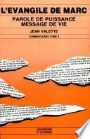 L'Evangile de Marc