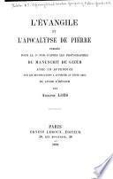L'Évangile et l'Apocalypse de Pierre