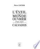 L'éveil d'un monde ouvrier