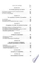 L'évolution physiologique
