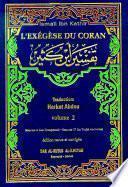L'exégèse du Coran (Ibn kathir) 1-4 Vol 2
