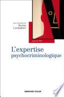 L'expertise psychocriminologique