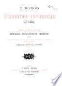 L' Exposition universelle de 1889