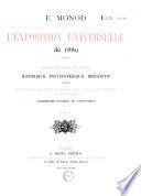 L' Exposition universelle de 1889