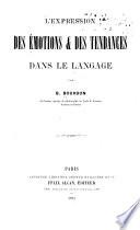 L'expression des émotions & des tendances dans le langage