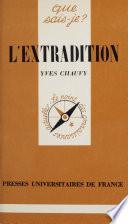 L'extradition