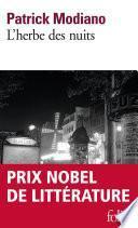 L'herbe des nuits