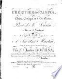 L'Heritier de Paimpol. Opéra comique en trois actes. Paroles de Mr. Sewrin. [Score.]