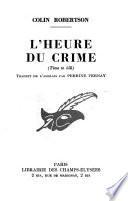 L'heure du crime