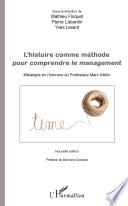 L'histoire comme méthode pour comprendre le management