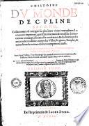L' histoire du monde de C. Pline Second