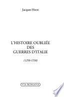 L'histoire oubliée des guerres d'Italie (1250-1550)