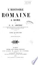 L'histoire romaine à Rome