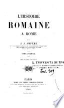 L'histoire romaine a Rome