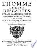 L'Homme de René Descartes