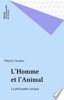 L'Homme et l'Animal