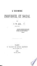 L'Homme individuel et social