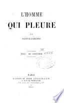 L'homme qui pleure