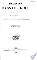 L'honneur dans le crime
