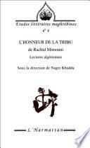 L'honneur de la tribu de Rachid Mimouni
