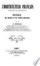 L'Horticulteur français de mil huit cent cinquante et un