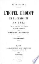 L'Hôtel Drouot et la curiosité en ... année