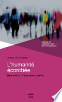 L'humanité écorchée