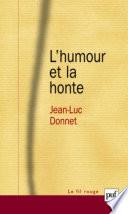 L'humour et la honte