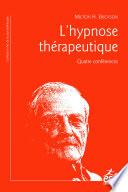 L'Hypnose thérapeutique
