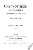 L'hypnotiseur de Pontarlier