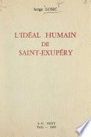 L'idéal humain de Saint-Exupéry