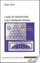 L'idée de perfection chez Giordano Bruno