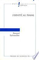 L'identité au travail