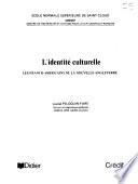 L'identité culturelle