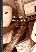 L'identité de droit public