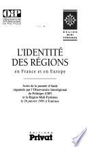 L'identité des régions
