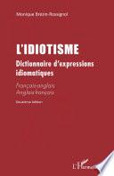 L'IDIOTISME