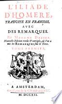 L'Iliade d'Homère