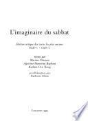 L'imaginaire du sabbat