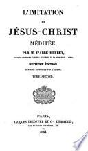 L'Imitation de Jésus-Christ meditée