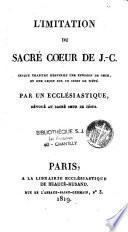 L'imitation du Sacré Coeur de J.-C.