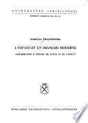 L'imparfait en français moderne